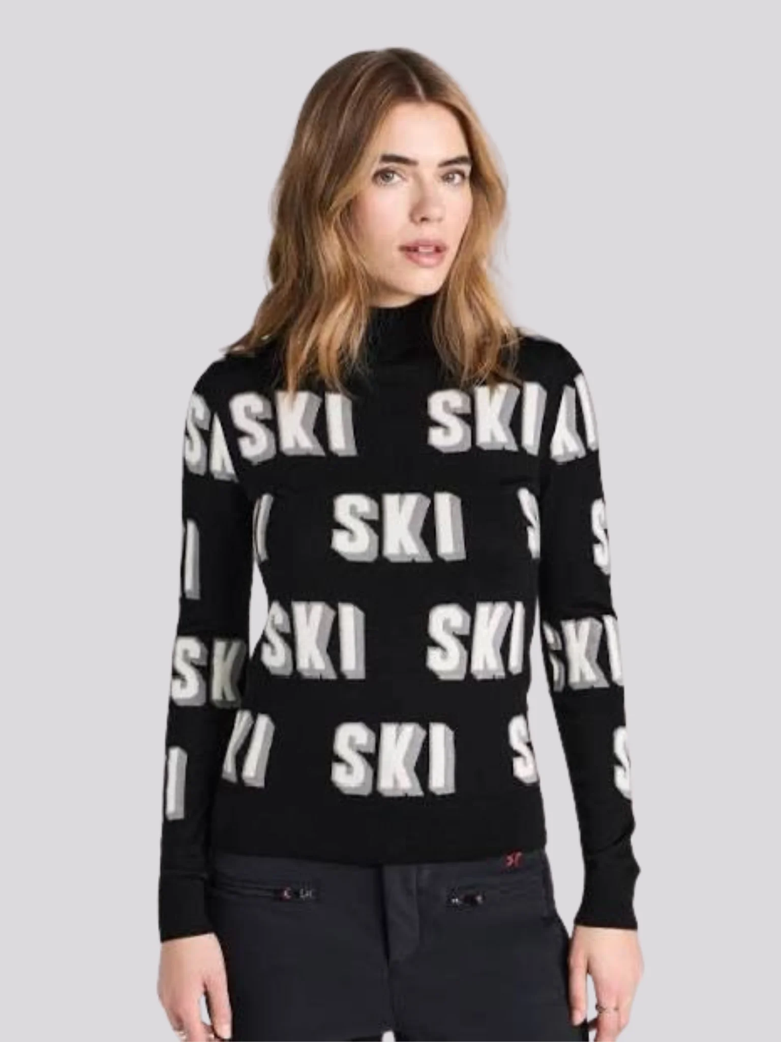 Tricô Perfect Moment 3D Ski Black – foto 2