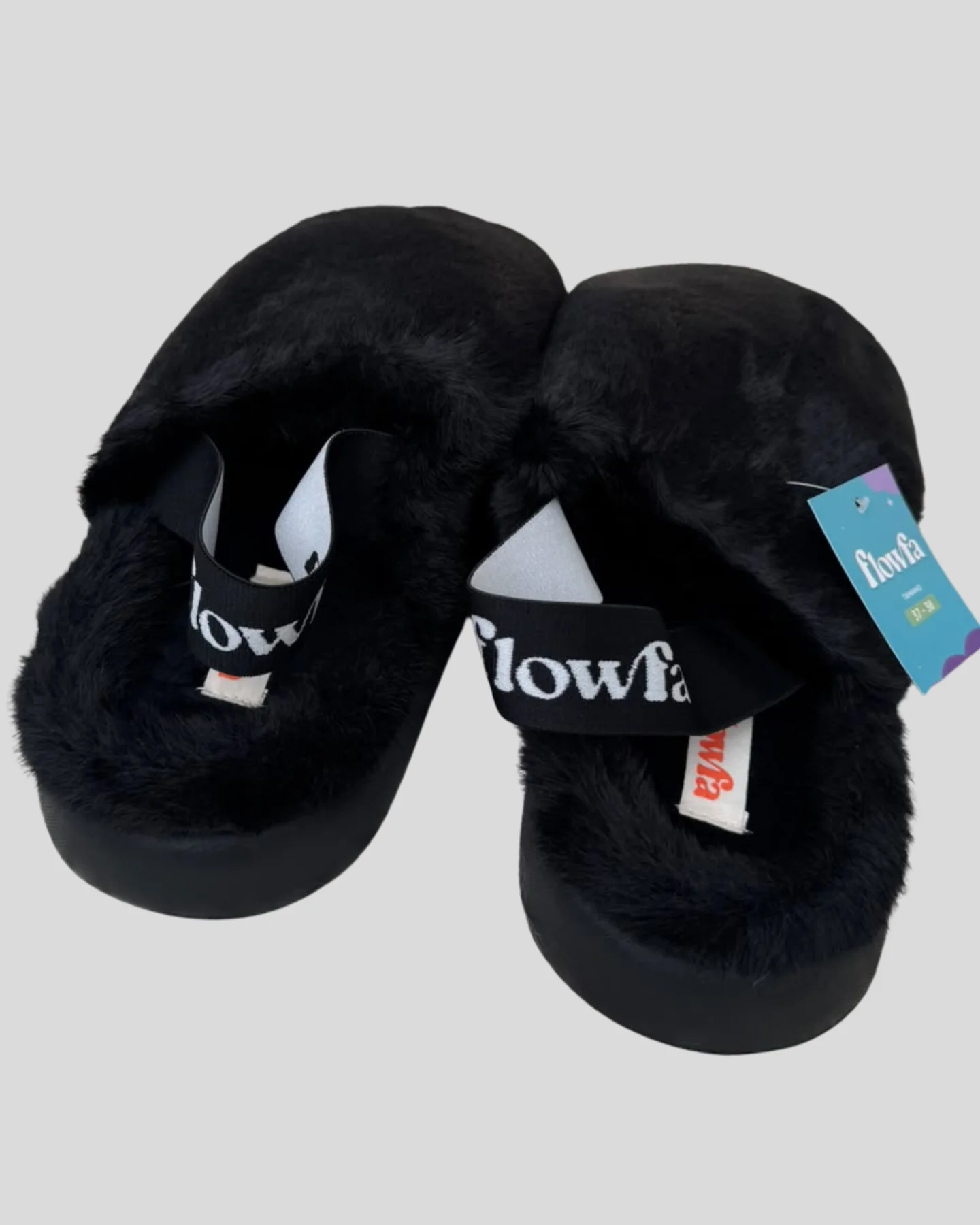 Pantufa Flowfa Ari Black 
