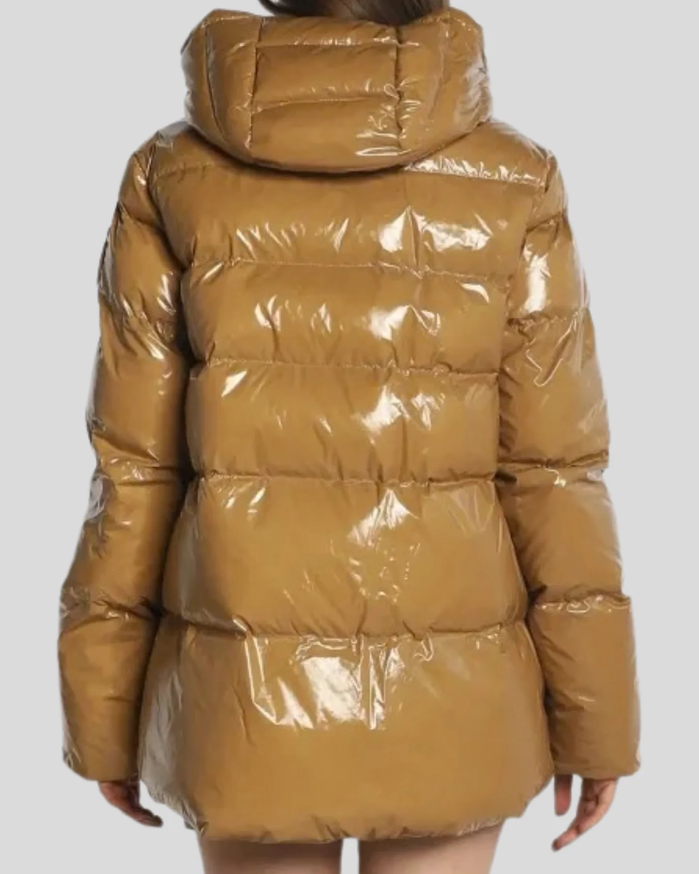 Jaqueta Pinko Brown Metalic  – foto 2