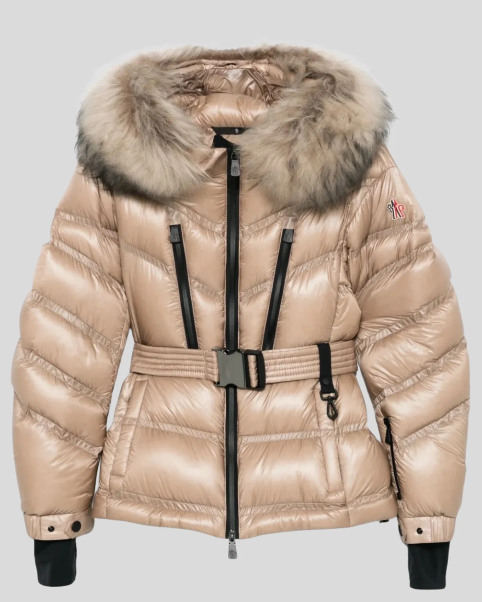 Jaqueta Moncler Beverley Short Down Nude NS