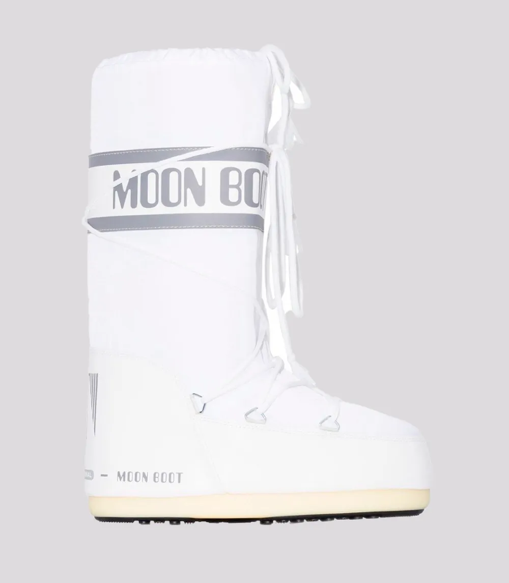 Bota Moon Boot Icon Nylon White