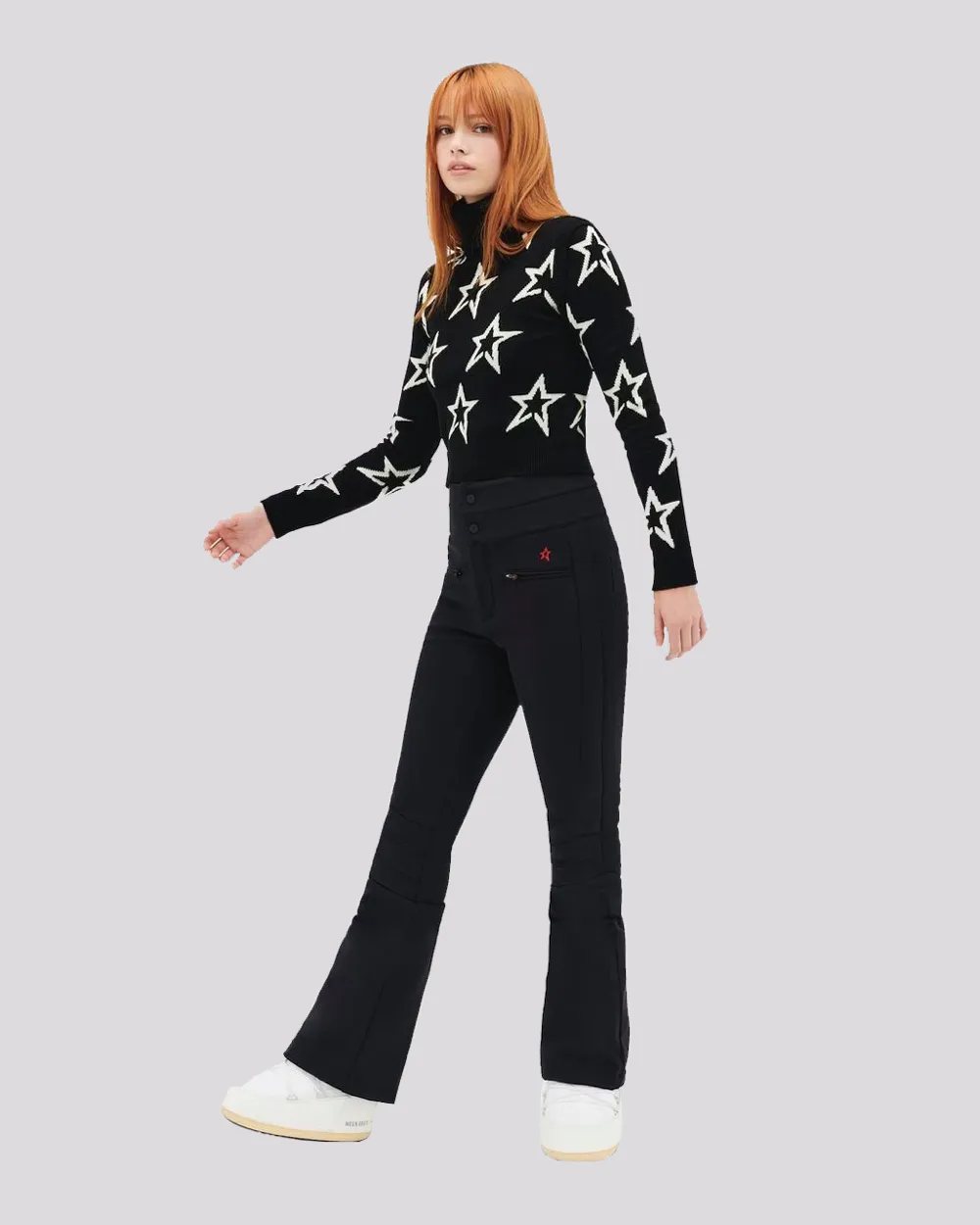 Calça Perfect Moment High Waist Aurora Flare Black