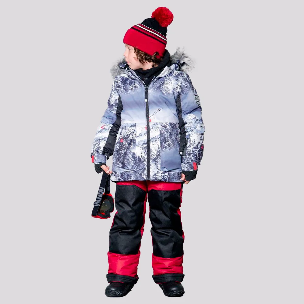 Conjunto Deux Par Deux Grey&Red