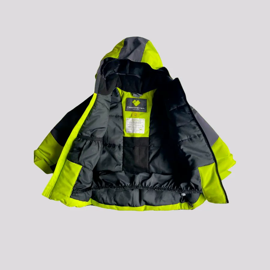 Conjunto Obermeyer Grey&Yellow