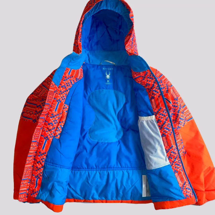 Conjunto Spider Orange&Blue