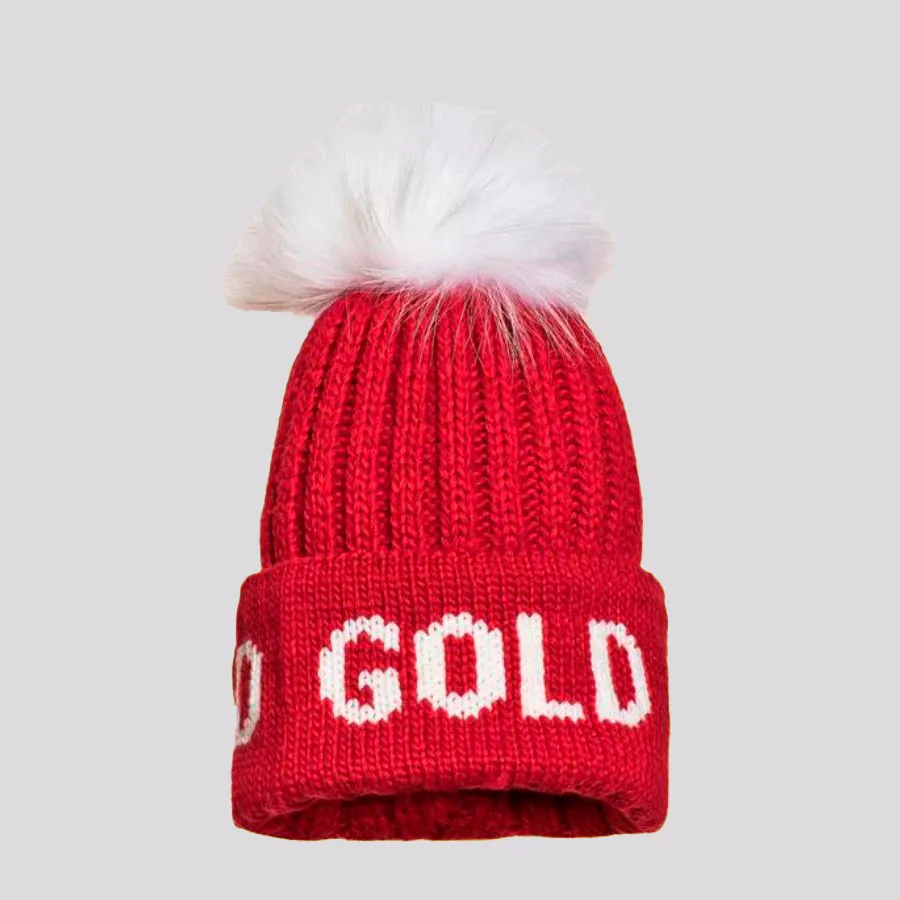 Gorro Goldbergh Red Pom
