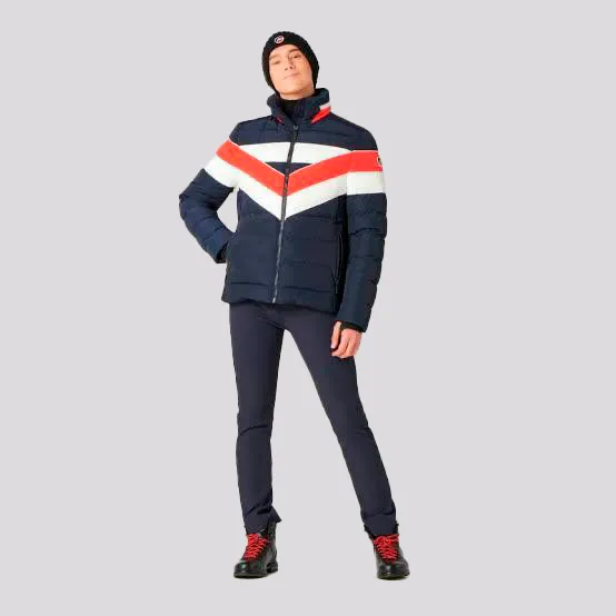 Jaqueta Fusalp Ferdnand Dark Blue & Red