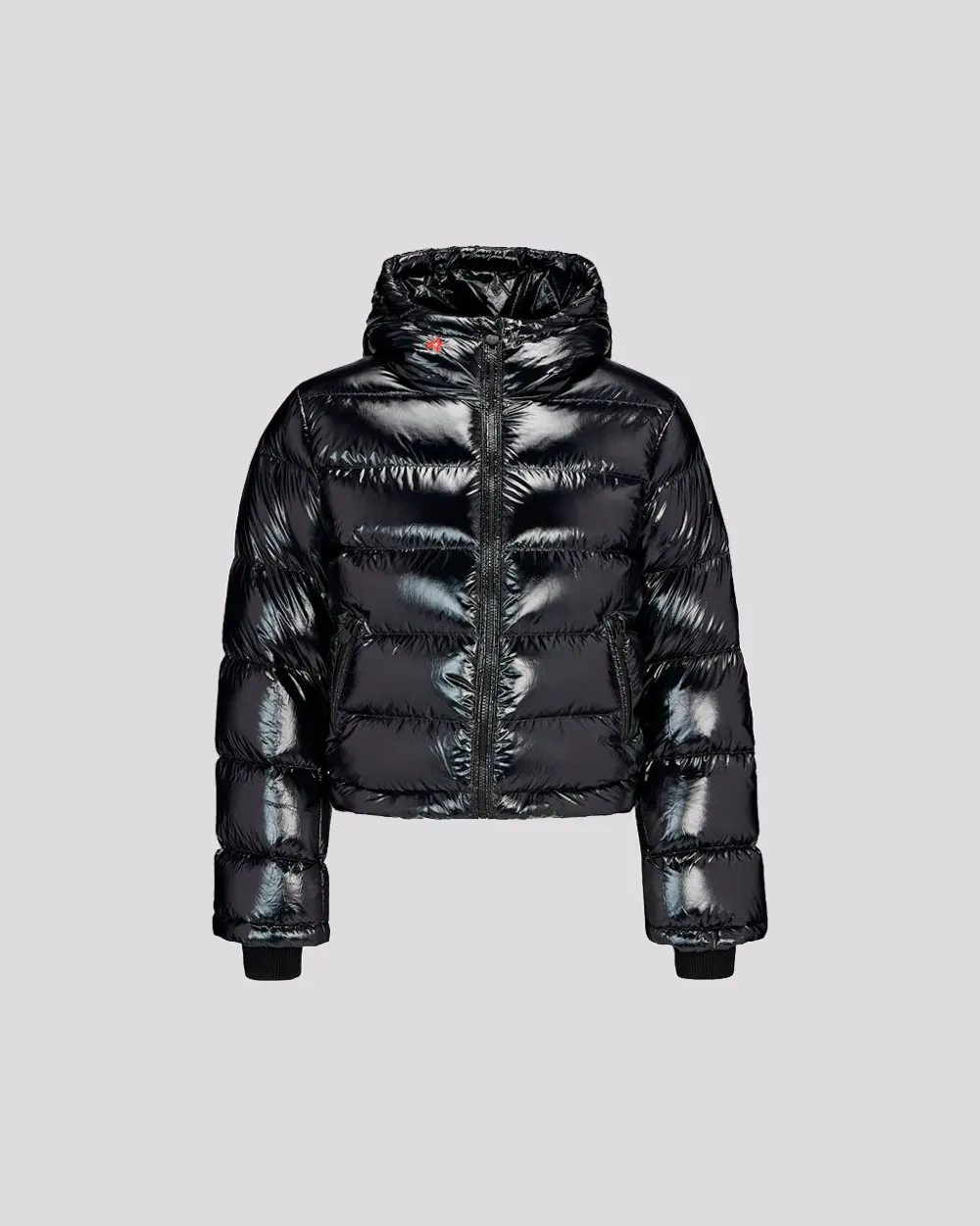 Jaqueta Perfect Moment Metallic Polar Flare Black