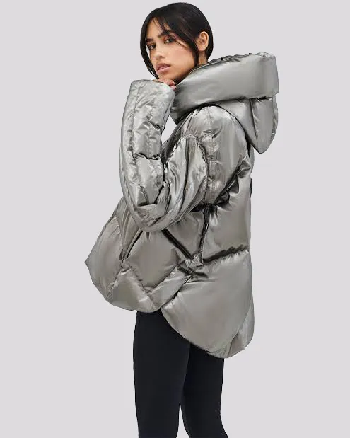 Jaqueta Perfect Moment Orelle Quilted Star Silver
