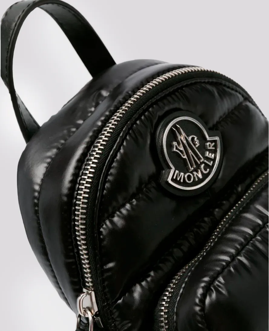 Pochete Moncler Kilia Cross Body Black Silver