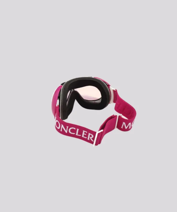 Goggle Moncler ML0130 white&pink