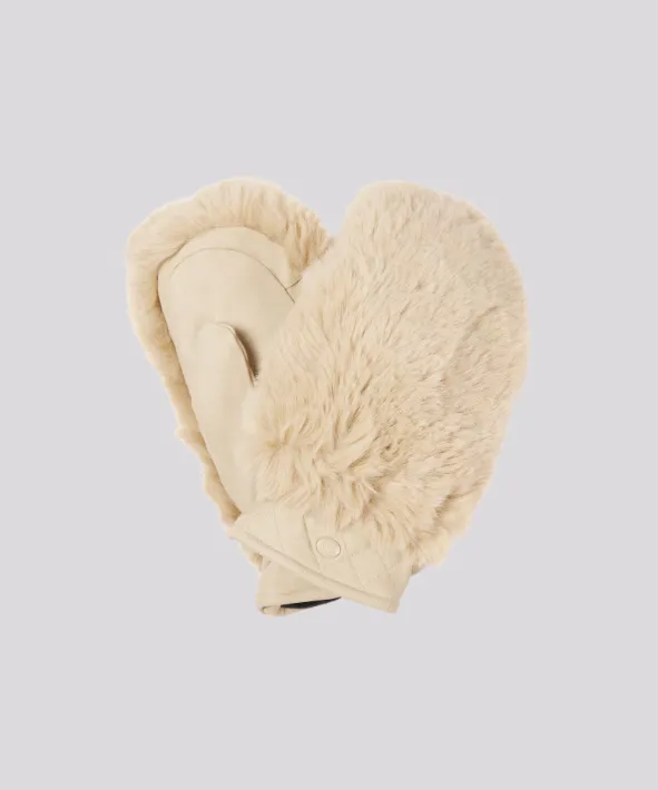 Luvas goldbergh hill mittens Champagne 