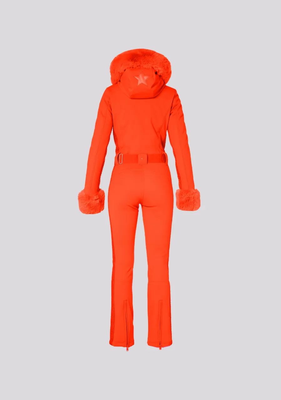 Macacão Goldbergh Angele Faux Border Orange 