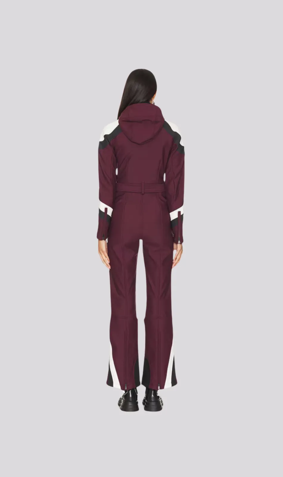 Macacão Perfect Moment Allos Ski Suit Burgundy 