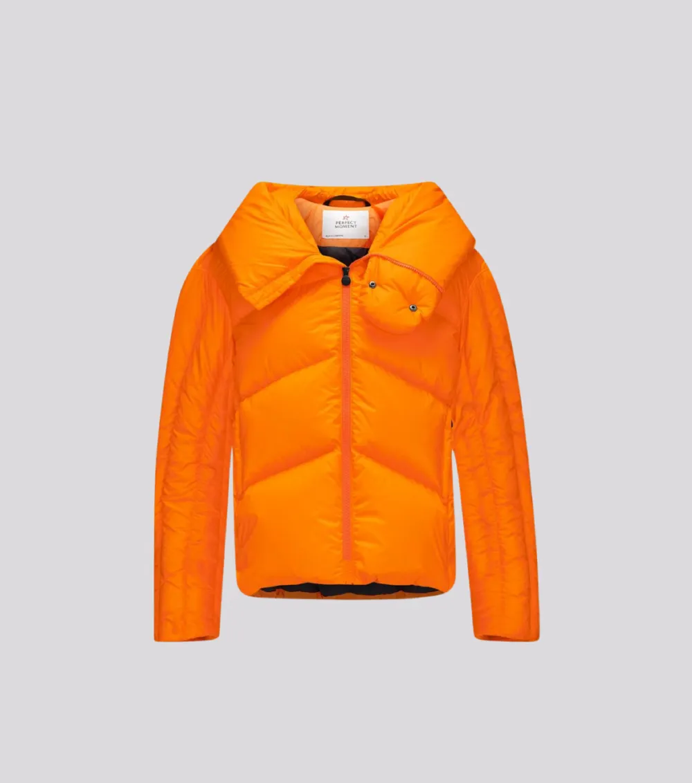 Jaqueta Perfect Moment Orelle Short Down Orange 