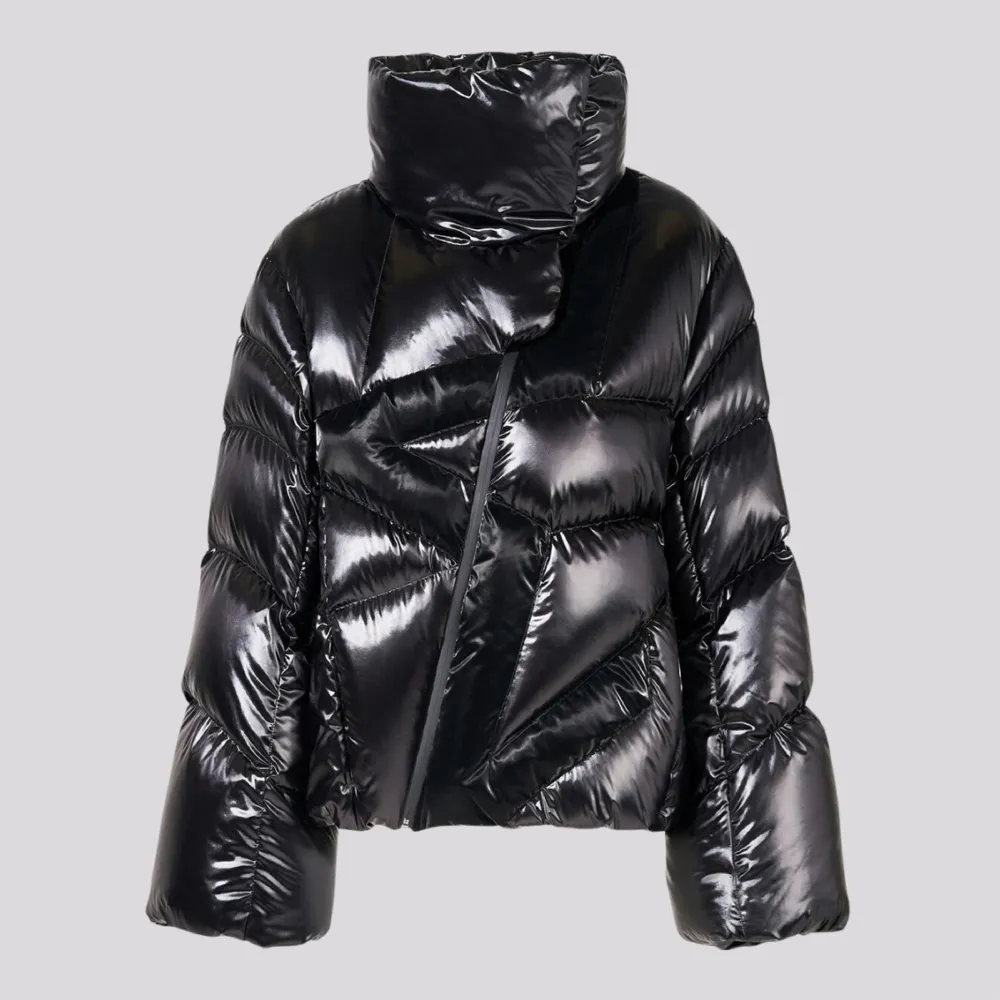 Jaqueta Perfect Moment Ariel Ski Bomber Jet Black 