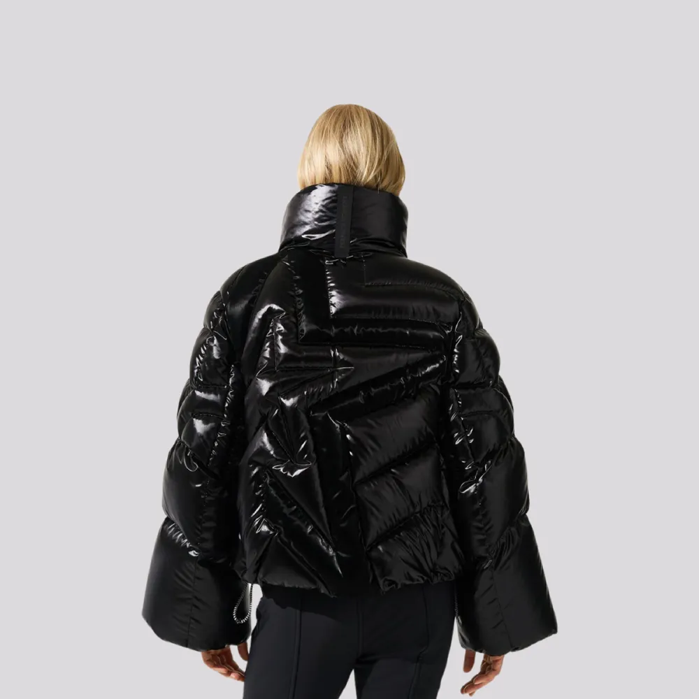 Jaqueta Perfect Moment Ariel Ski Bomber Jet Black 