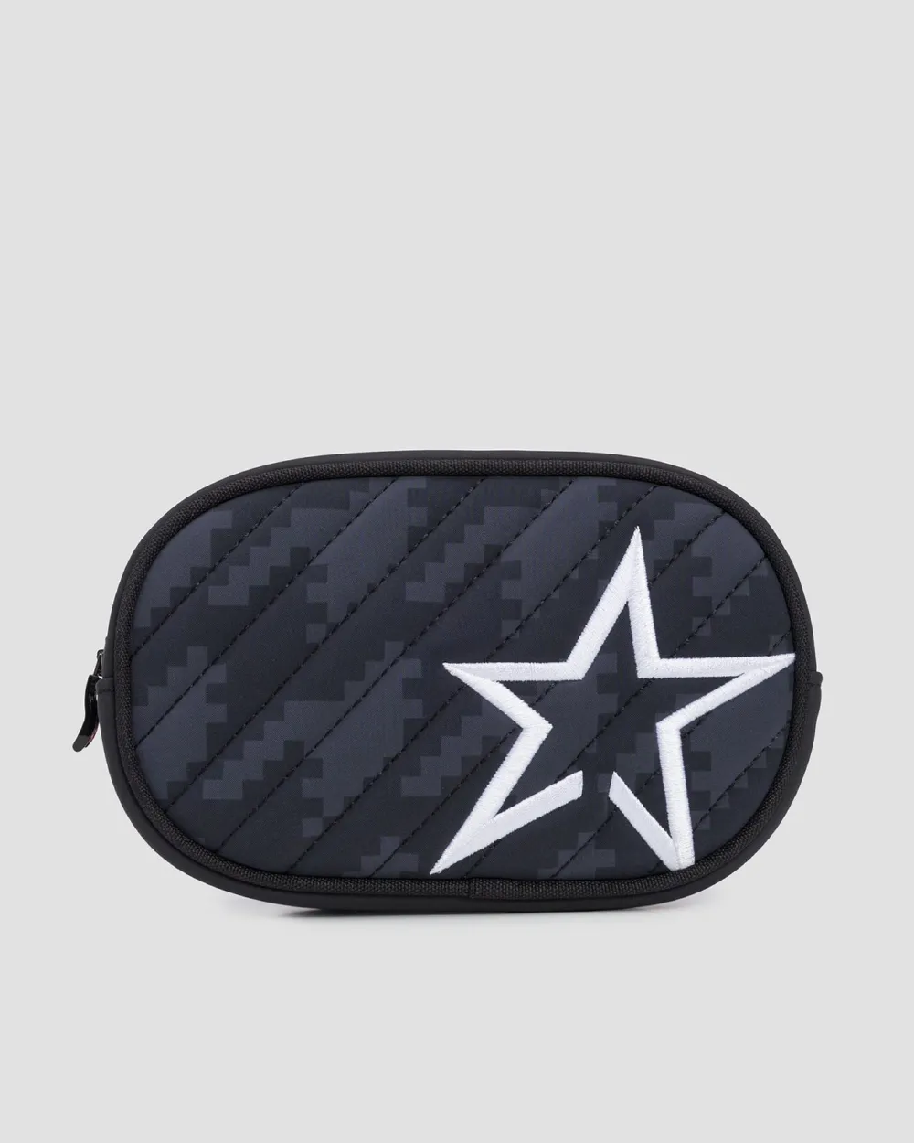 Pochete Perfect Moment Star Bum Houdstooth Black&Black