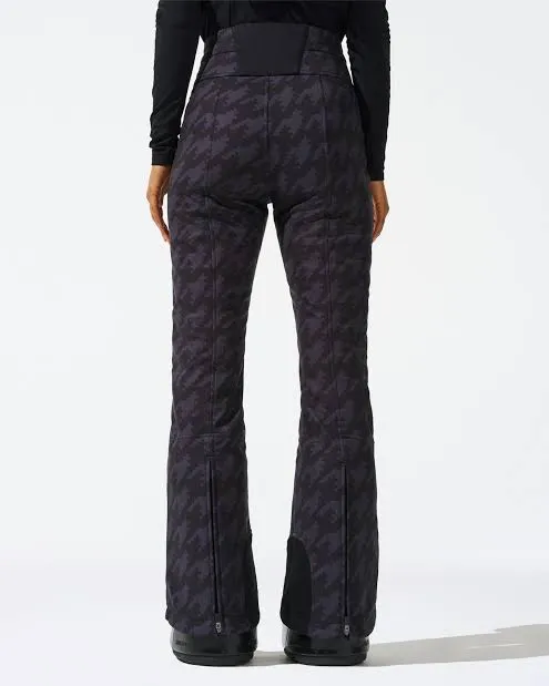 Calça Perfect Moment Aurora High Flaire Houdstooth Black&Black