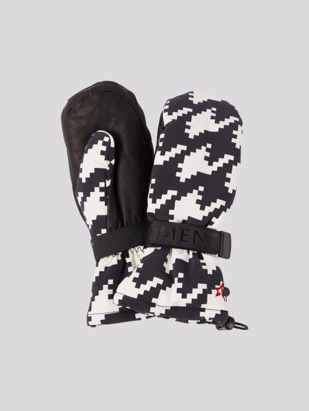 Luvas Perfect Moment Davos Mitts Houndstooth Black&White