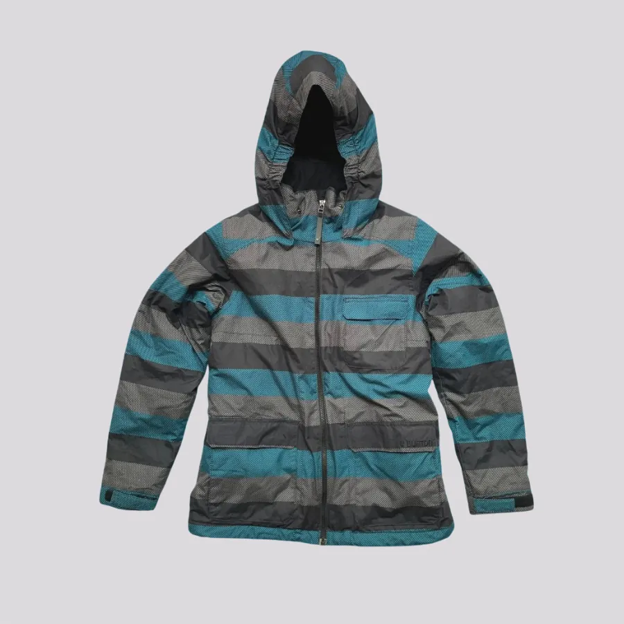 Conjunto Burton Snowborder azul e marron 