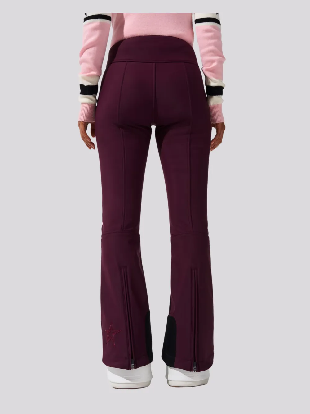 Calça Perfect Moment Aurora Hw Burgundy 