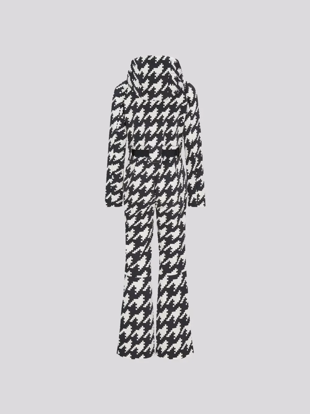 Macacão Perfect Moment One Piece Houndstooth Black/Snow White