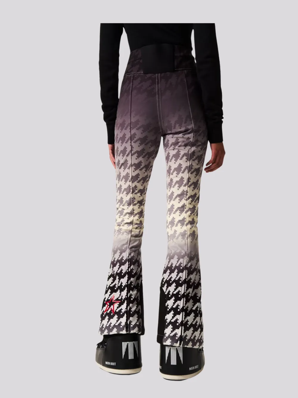 Calça Perfect Moment Aurora Hw Degrade B&W Houndstooth 