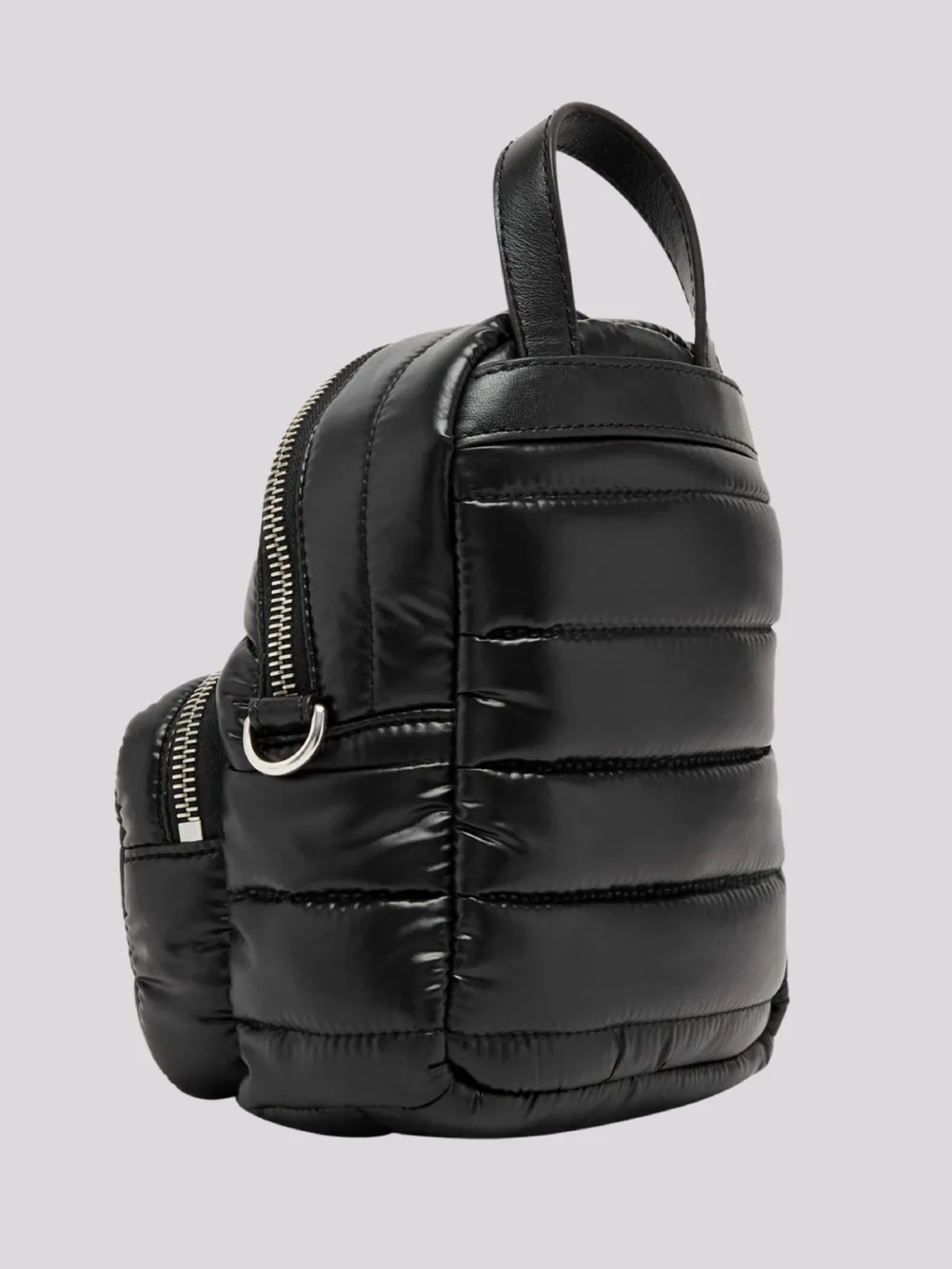 Pochete Moncler Kilia Cross Body Black Silver