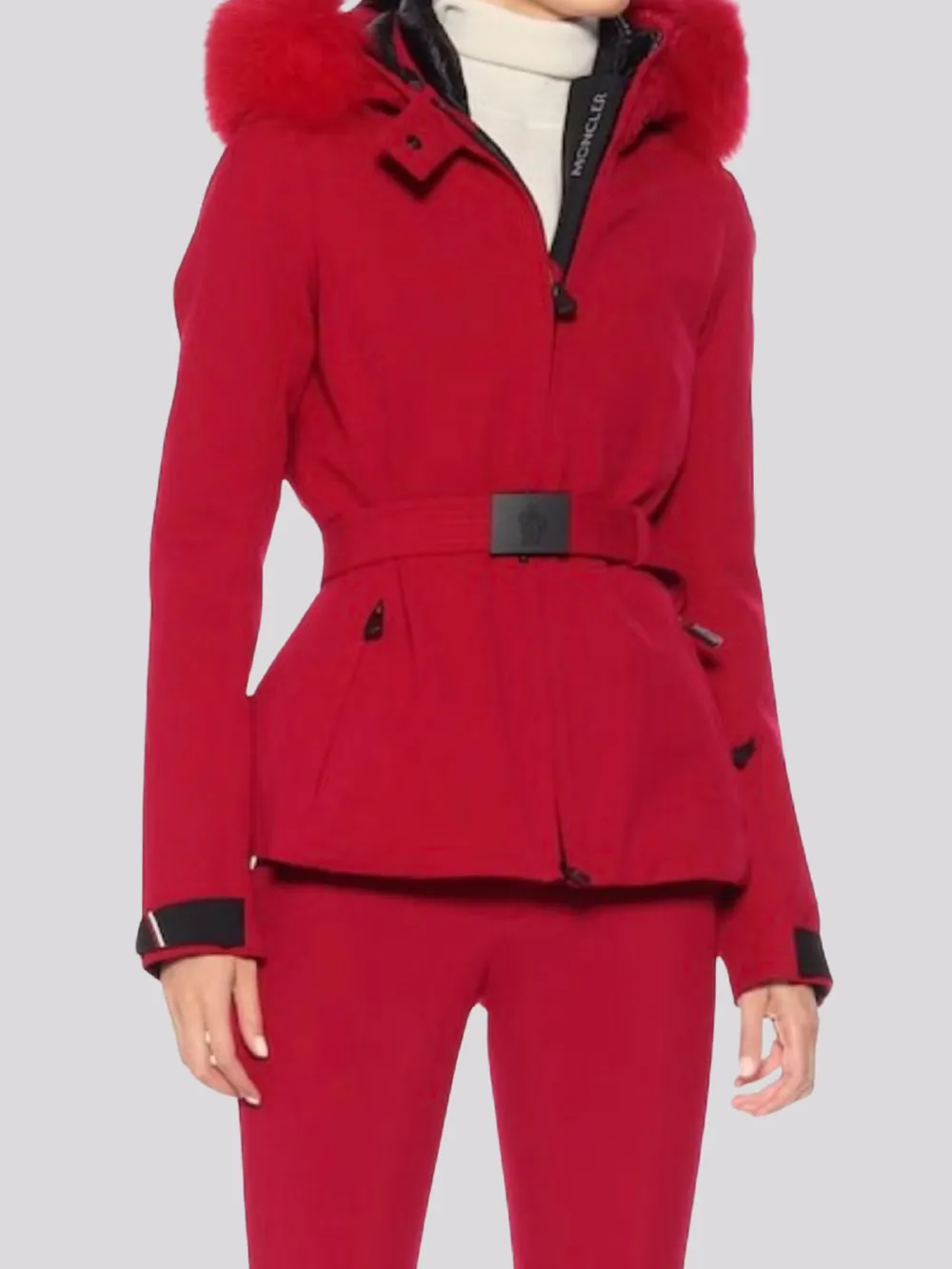 Jaqueta Moncler Bauges Pink Cherry