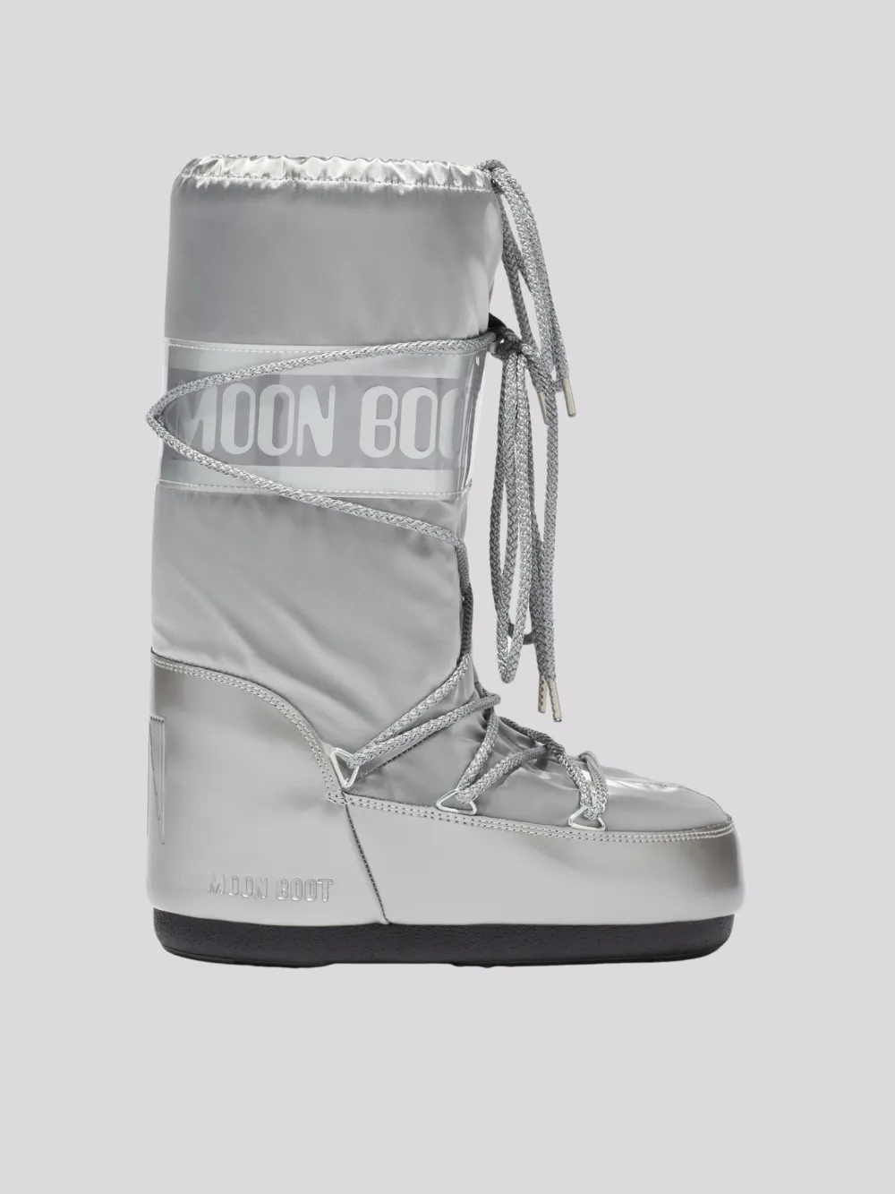 Moon Boot Icon Silver Glance