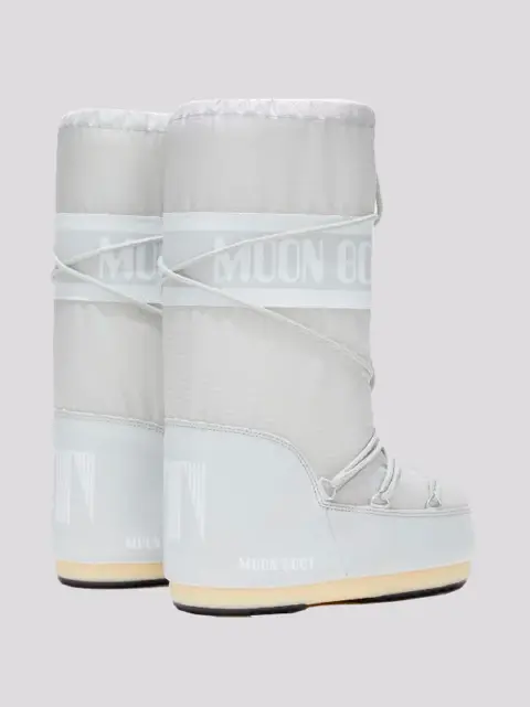 Bota Moon Boot Icon Nylon Grey