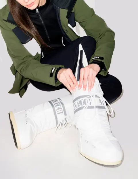 Bota Moon Boot Icon Nylon White