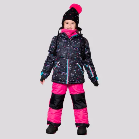 Conjunto Deux Par Deux Pink&Black
