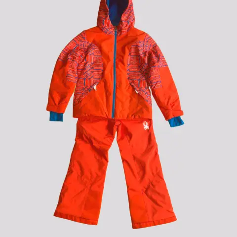 Conjunto Spider Orange&Blue