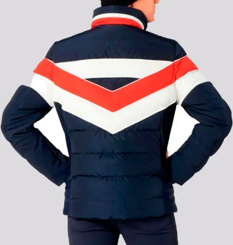 Jaqueta Fusalp Ferdnand Dark Blue & Red