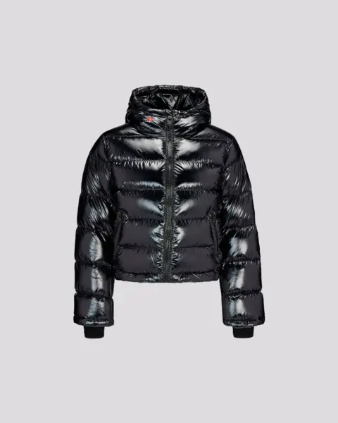 Jaqueta Perfect Moment Metallic Polar Flare Black