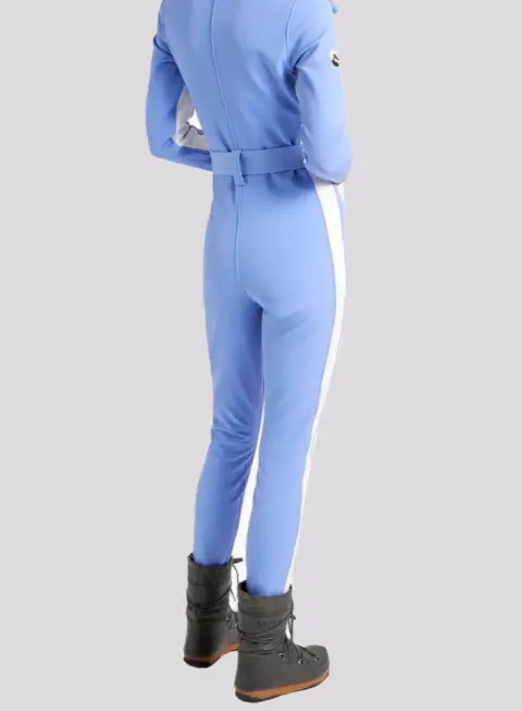 Macacão Cordova Striped Light Blue