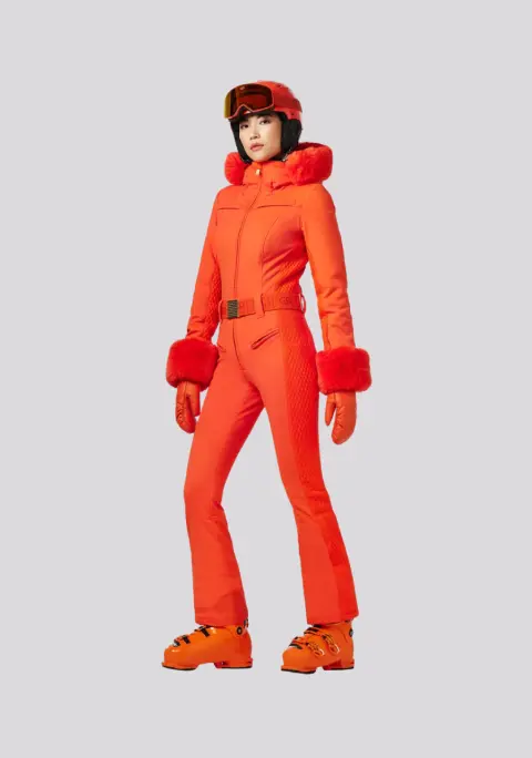 Macacão Goldbergh Angele Faux Border Orange 