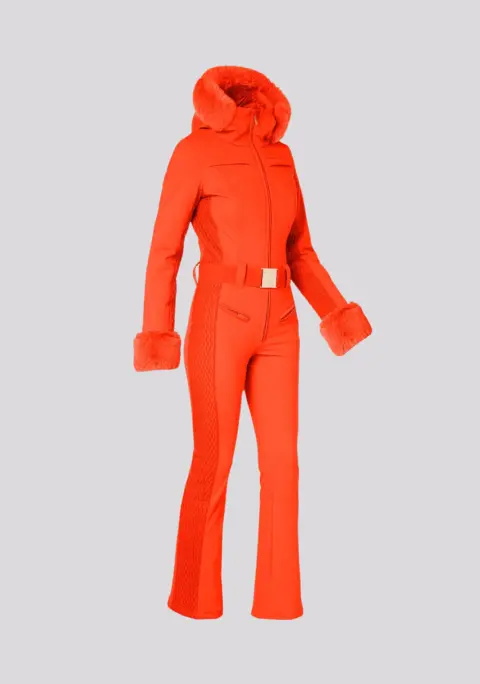 Macacão Goldbergh Angele Faux Border Orange 