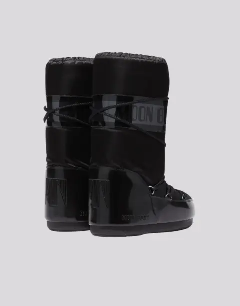Bota Moon Boot Icon Glance Black Satin