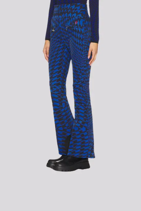 Calça Perfect Moment Aurora High Flare Black True Indigo 