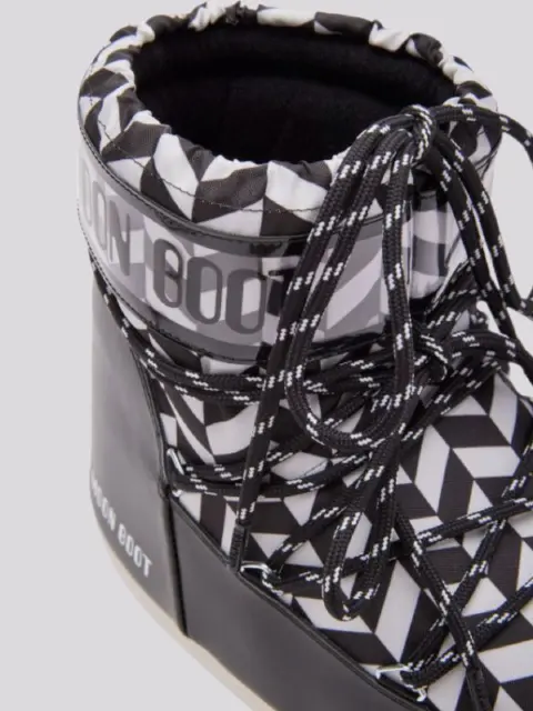 Bota Moon Boot Icon Low Geometric Snow 