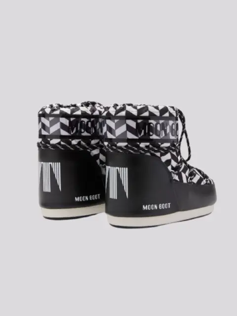 Bota Moon Boot Icon Low Geometric Snow 