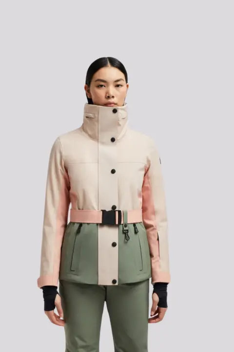 Jaqueta Moncler Hainets Rose&Green