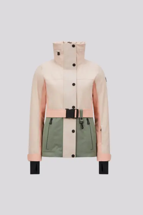 Jaqueta Moncler Hainets Rose&Green