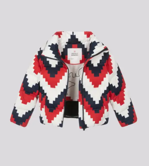 Conjunto Perfect Moment Houdstooth Red&White&Navy