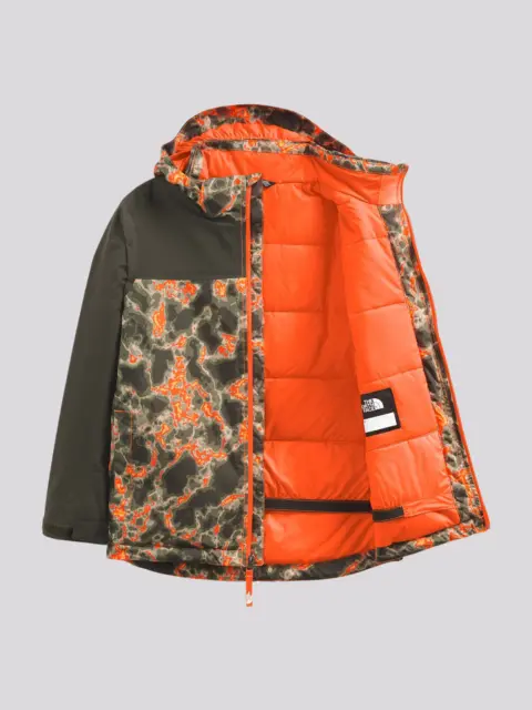 Conjunto The North Face Orange&DarkGreen 