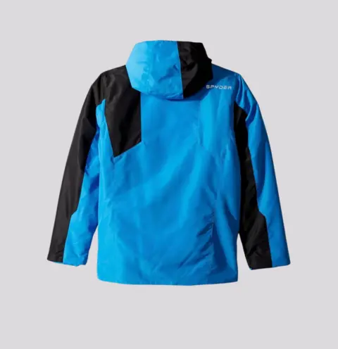 Jaqueta Teens Spyder Basic Azul e Preto 