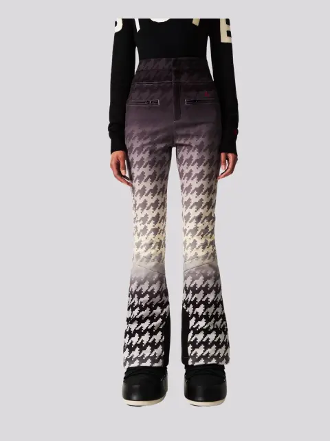 Calça Perfect Moment Aurora Hw Degrade B&W Houndstooth 